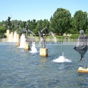 Playing Children Water Fountain thumbnail-1