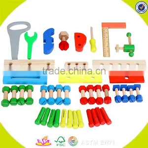 2017 Wholesale Best Wooden Tool Kids Toy Set Most Popular Wooden Tool Kids Toy Set Fashion Wooden Tool Kids Toy Set W03D073 thumbnail-5