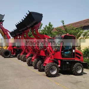 Manufactuer JN908 Mini Loader Hot Sale Europe HZM908 Mini Wheel Loader thumbnail-1