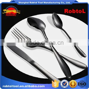 4 Piece Cutlery Set Spoon Fork Knife Flatware Dinning Dinnerware Tableware Stainless Steel thumbnail-4