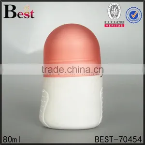 80ml Blue Cap Plastic Roll on Bottle Skin Care Plastic Roll on Deodorant Empty Bottle thumbnail-2