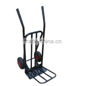 Qingdao Wantai Two Pneumatic Rubber Wheel Hand Pull Trolley With CE Certificate thumbnail-4