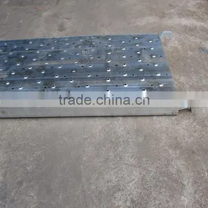 240x45x2000mm Hot Dip Galvanized Scaffolding Metal Plank thumbnail-1