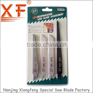XF-R011: 10PCS Reciprocating Saw Blades Assortment thumbnail-1