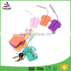 Custome Colorful Silicone Bag Novelty Silicone Card Bag Lovely Silicone Key Bag thumbnail-4