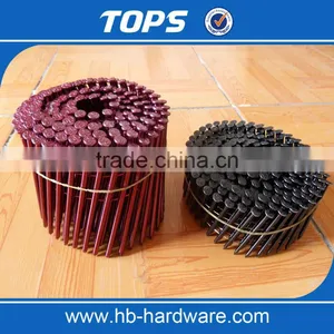 Plastic Collated/electro Galvanized Coil Nails thumbnail-1