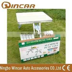 Aluminum Material Folding Dining Table Convience To Carry thumbnail-3