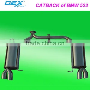 Stainless Steel Auto Catback Exhaust System for Bmw 523 thumbnail-1