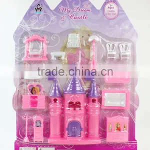 2016 New Fashion Kids Furniture Toy Plastic Castle Play Set thumbnail-6