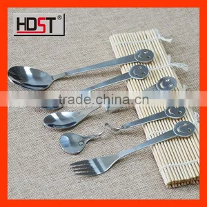 2015 Year Design Smile Series Promotional Twist Handle Cutlery;holiday Gift thumbnail-2