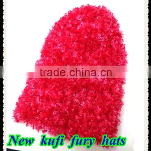 2014 NEW Stylish Kids Winter Knitted Crochet Fury Kufi Hats thumbnail-1