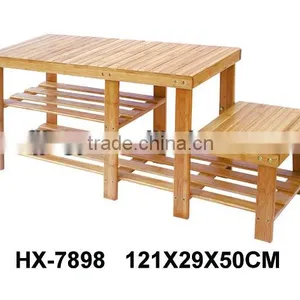 Tier Bamboo Shoe Rack thumbnail-6