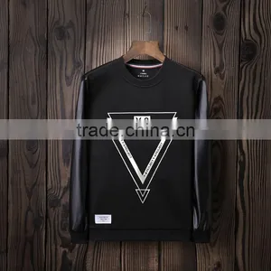 Bulk Hoodie Manufacturers Fashion Letter and Sublimation Printed Pullover Fashion Hoodies Without Hood Man Jacket thumbnail-3