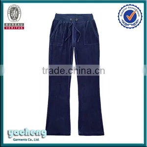 Oem New Style High Quality Comfortable Custom Design Yoga Pants Jogger Pants Women Palazzo Pants thumbnail-1