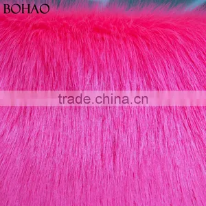60mm Fur Height Smooth Soft Touching Knitted Textile Fake Fur Fabric thumbnail-1