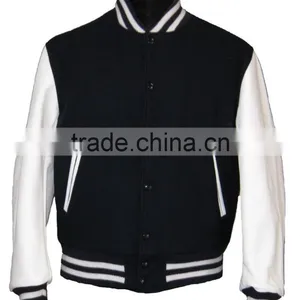 High Quality Casual Cotton Varsity Jackets thumbnail-4