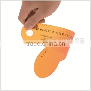 Kearing Brand, 32cm Economical Vary Form Curve Ruler, 32cm Garment Ruler for Curve Line Drawing, Scale Normal Printed # 6132B thumbnail-3