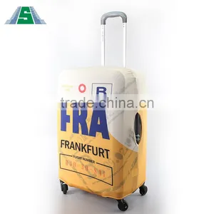 Waterproof Zipper Luggage Protective Covers With Printing thumbnail-1