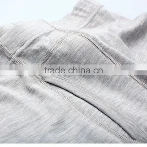 Custom Male Pure 100% Fine New Merino Wool Men's Athletics Midweight Bottom Outdoors Sports Winter Thermal Underwear Pants thumbnail-6