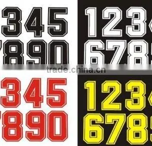 Custom Heat Transfer Sticker Basketball/Football Team Logo Plastisol Transfer For T-shirt thumbnail-5