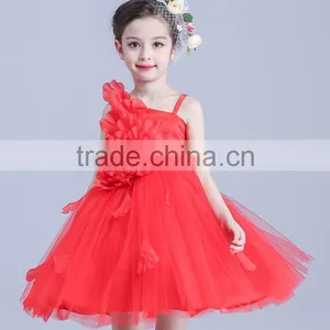 2017 Kids Clothes Summer Spanish Style Evening Dress for Girls Party Dress Baby Girl Flower Dresses thumbnail-6