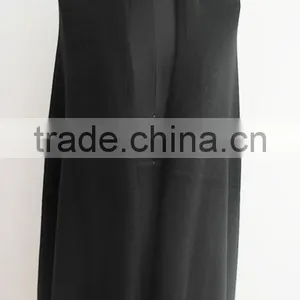 2014 Fashion Ladies Black Plain Knit Poncho Sweater thumbnail-1