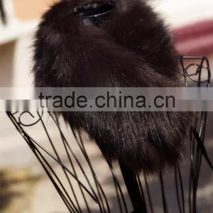 Ladies Faux Fox Fur Collar Scarf Fake Rabbit Fur Women Neck Warm Shrugs Shawls Wraps Clothing Accessory thumbnail-4