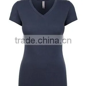 Next Level Apparel Ladies' Sporty V-Neck Tee - Made From 100% Combed Ring-spun Cotton Jersey and Comes With Your Logo. thumbnail-5