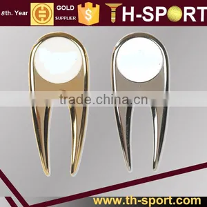 Golf Pitch Fork With Magnet Ball Marker thumbnail-1