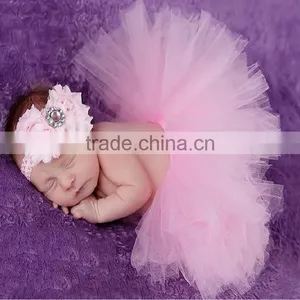 Brightly Lim Green Petti Skirt/ballet Tutu for Girls Children Tulle Skirt Performance Wear thumbnail-1