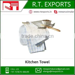 OEM 100% Cotton Kitchen Tea Towel Set Made In India thumbnail-1