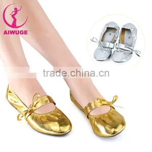 Daydance Belly Ballet Dance Shoes Cheap Foldable Flat Shoes thumbnail-2