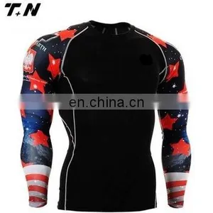 Compression Shirt Rash Guard/ Sublimated Mma Clothing thumbnail-6