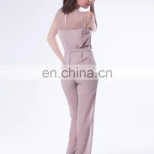 Wholesale Elegant Lace Jumpsuit With Belt thumbnail-3
