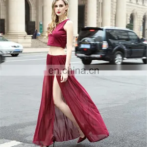 Fashion Wholesale Woman Sexy Two Pieces Woman Clothes thumbnail-4