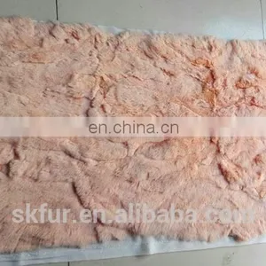 Factory Direct Supply Rex Rabbit Fur Plate With Low Price thumbnail-1
