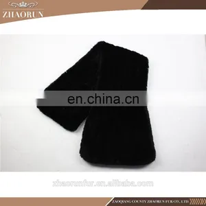 180*20cm Women Sexy Knitted Mink Fur Scarf Neckerchief thumbnail-6