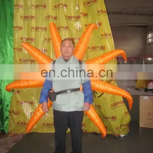 Customized Backpack Inflatable Advertising of Octopus for Stage Decoration thumbnail-1