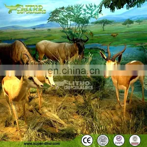 Indoor Theme Park Animated African Animal Model Exhibit thumbnail-1