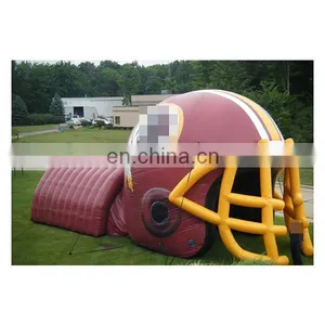 High Quality Inflatable Football Helmet Tunnel for Outdoor thumbnail-1