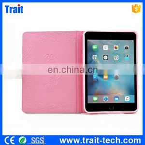 Diamond Studded Magnetic Buckle Flip Stand TPU+PU Leather Case for IPad Mini 4 thumbnail-2