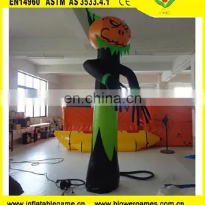 Yard Decoration Halloween Holiday Inflatable Pumpkin Man thumbnail-1