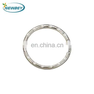Decorative Metal Key Ring Hardware MKH in Round Shape thumbnail-1