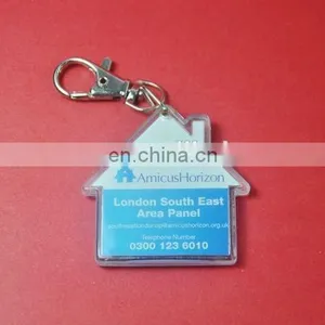 Plastic Keychain Photo Holder thumbnail-1