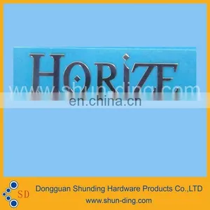 Aluminum Logo Metal Logo Stickers thumbnail-1