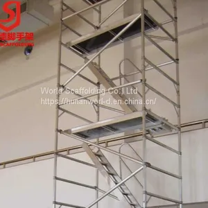 EN Standard Professional Factory High Quality Scaffolding Steel Ladder Stair Case for Construction thumbnail-2