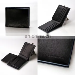 Top Quality Modern Style Real Leather Men's Wallets Luxury Genuine Leather Wallet thumbnail-6