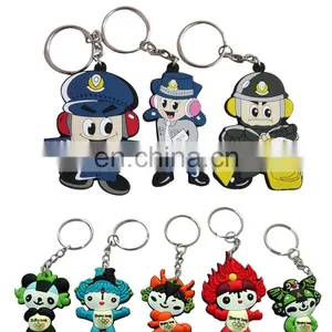 2017 Newst Pvc Emoji Led Keychain Couple Gifts thumbnail-3