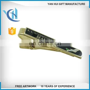 Custom Logo Silver Tie Clips thumbnail-5
