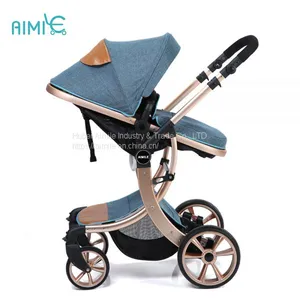 2018 Easy Folding Travel Pram Modern Carriage China Factory thumbnail-2